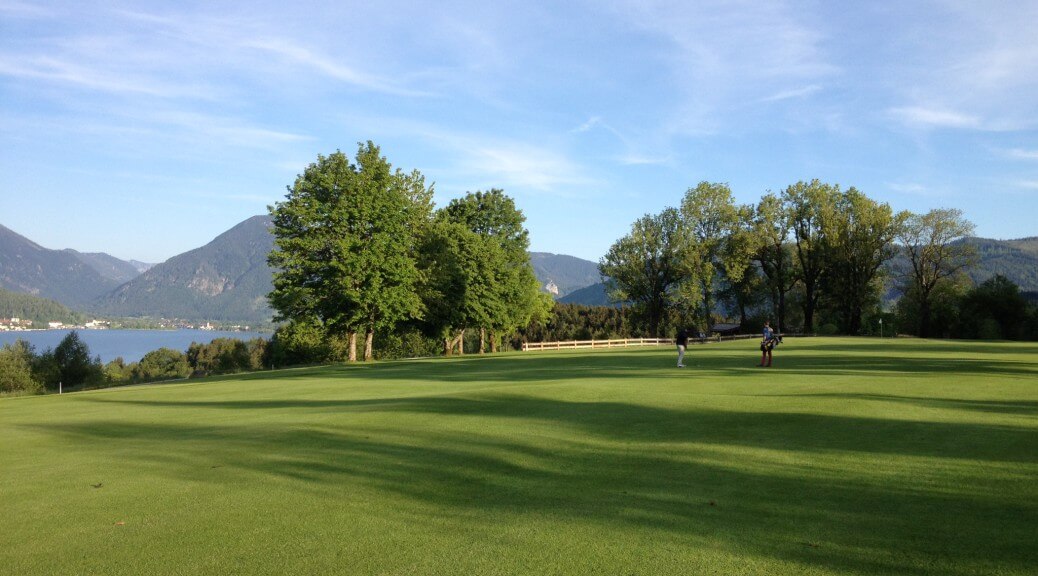 Golf spielen nahe Fewo am Tegernsee